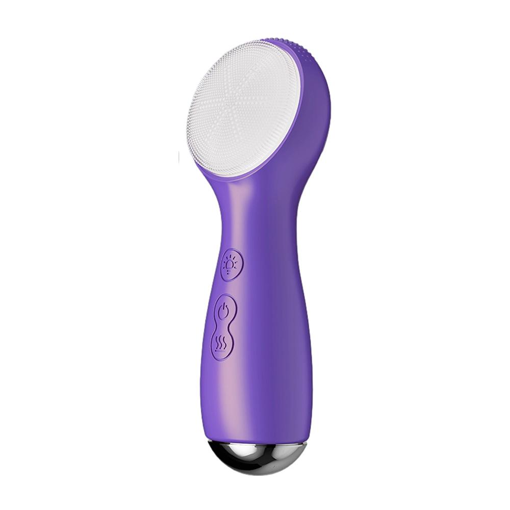 Sonic Electric Facial Cleansing Brush Waterproof Face Scrubber Cleanser Brush Skin Exfoliating Vibrating Deep Clean Face Cleaner