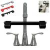 Safe Material Portable Double Sink Faucet Handle Lock Water Tap Control Lock  Bathroom Use