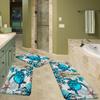 1PC Coastal Marioe Life Kitchen Rug Non-Slip Door Mat Pop design Bathroom Rug Bath Mat Carpet for Home Sink Laundry Decor