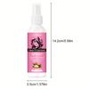 Argan Oil Heat Protection Spray - Provides Lasting Hydration for Hair, Minimizes Breakage and Split Ends, Controls Frizz, and Boosts Shine