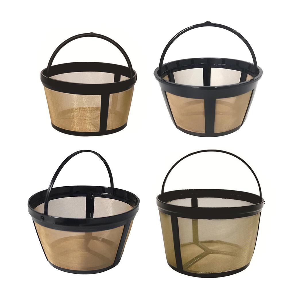 4Pieces Durable Reusable Coffee Filter Premium Metal Coffee Filters Engineered For Optimal Brewing Experience