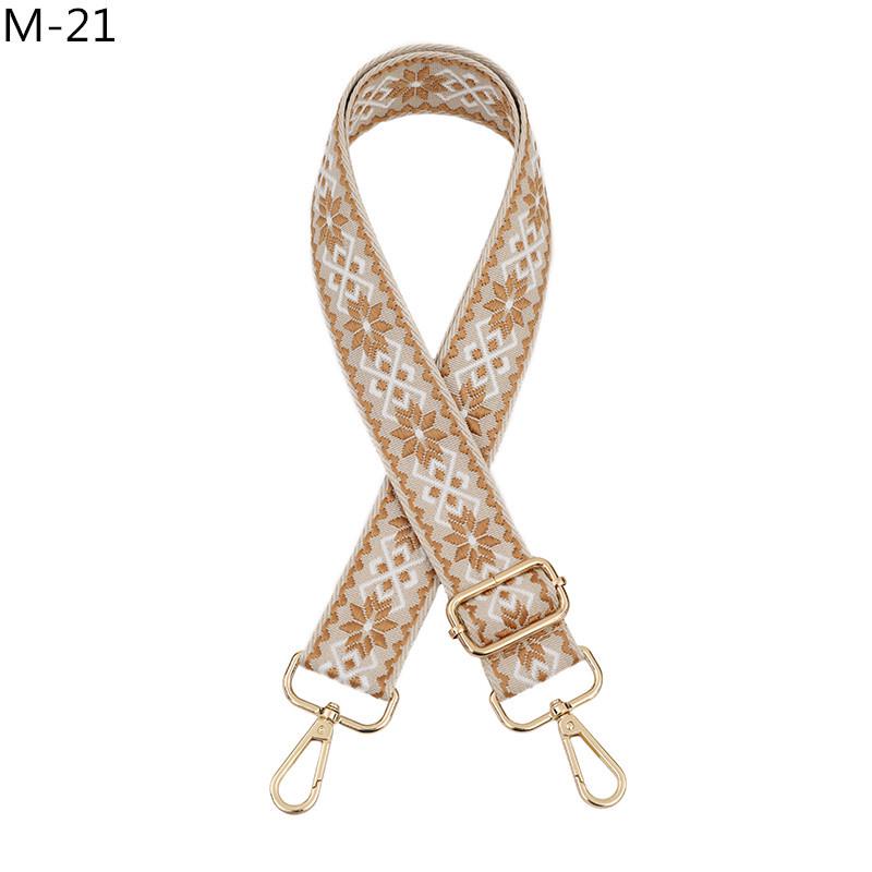Регулируемый ремешок для сумки кроссбоди - Женский шнурок, для ношения на одном плече или кроссбоди, замена ручки для стакана с водой. Gold Buckle
