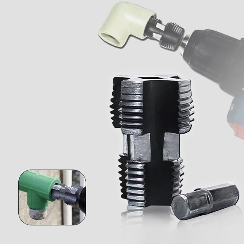 Water Pipe Internal Thread Opener Tapered Pipe Thread Tap Water Pipe Thread Opener For PVC Plastic Pipe Accessories