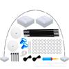 15-Section Fiber Rod Balloon Arch Kit with Water Bag Base for Birthday, Wedding, or Christmas Decorations