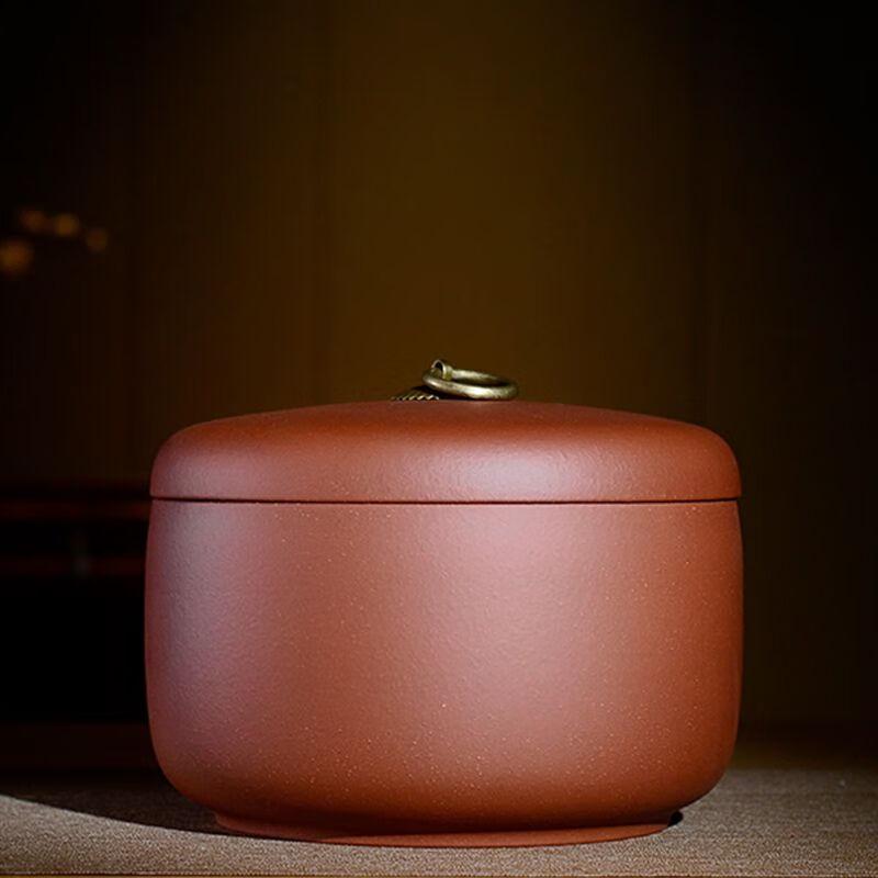 Yixing Zisha Pu er Tea Storage Caddy 5 Cakes