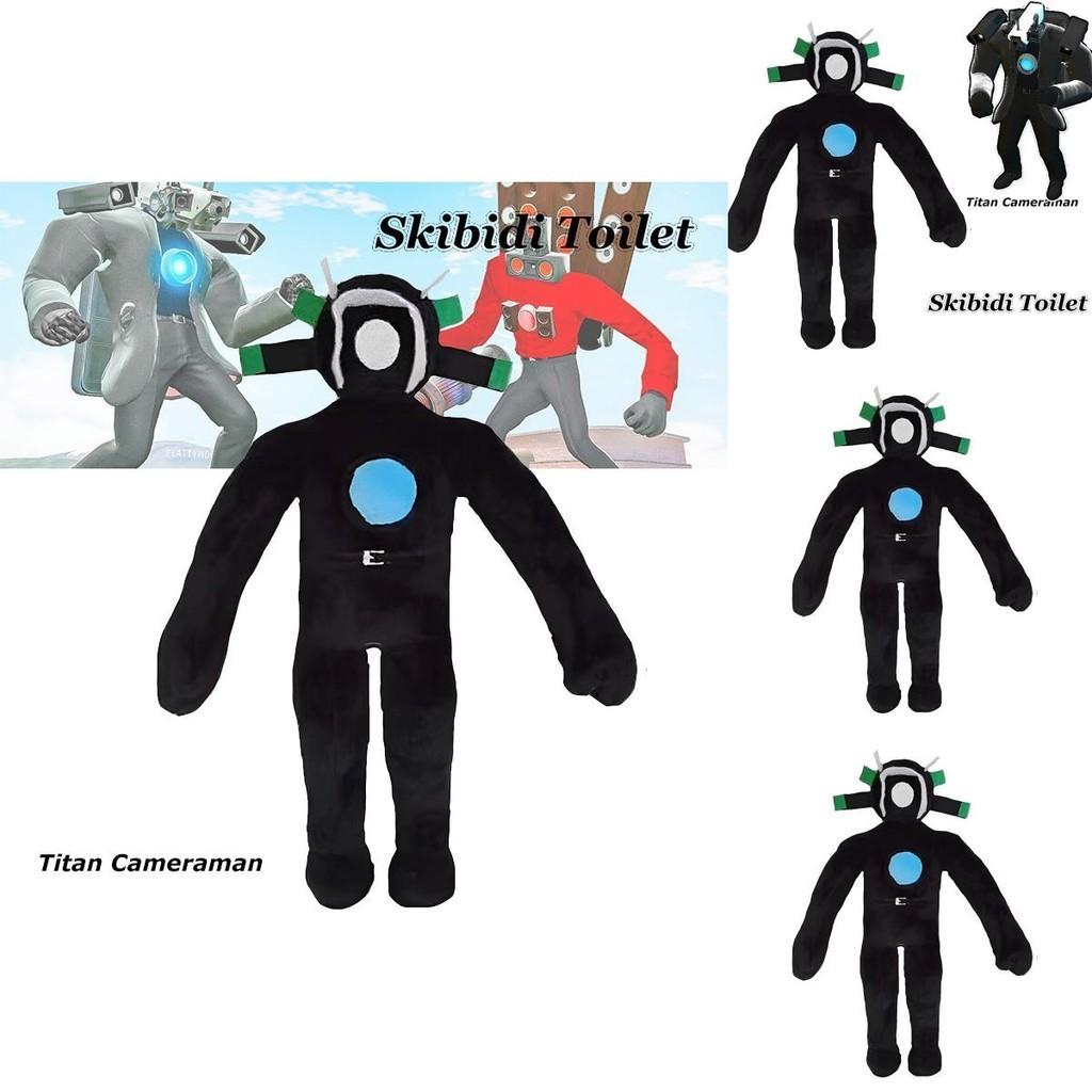 Skibidi Toilet Plush Toy Titan Cameraman Character 30cm/11.81in Soft And Adorable