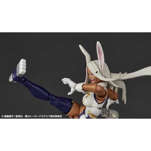 Kaiyodo Revoltech My Hero Academia Mirko, approximately 140mm tall, non-scale PVC & ABS painted action figure