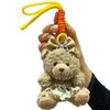 Cartoon Bear Keychain Ornaments Stuffed Dolls Fashion Car Key Ring  Backpack Decor