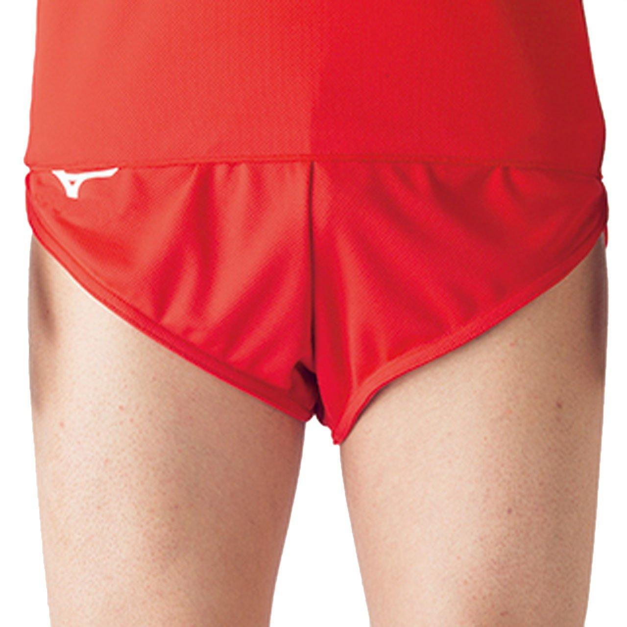 

Mizuno Track and Field Racing for Club Size Chinese M Men s Pants, Moisture-Wicking, Quick-Drying, Activities, U2MB7051, 62, Red,