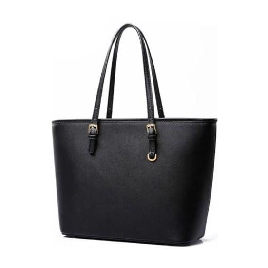 Miwoluna Business Bag Tote Womens Recruit A4 PU Leather