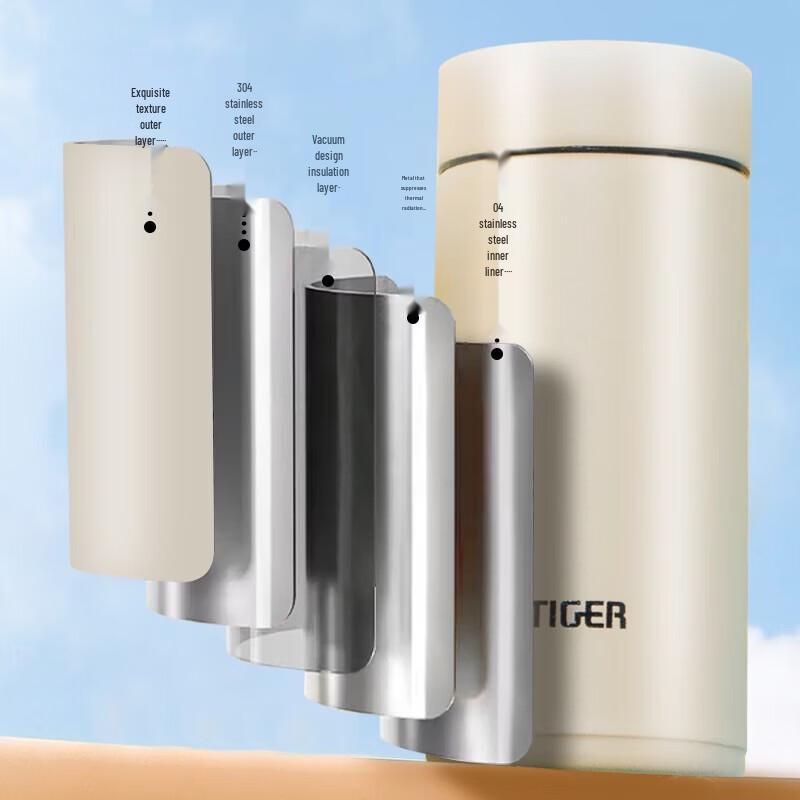 Tiger Mini Lightweight Insulated Pocket Bottle