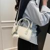 Bag Women's New Hand-held Small Square Bag Fashionable Versatile Shoulder Messenger Bag