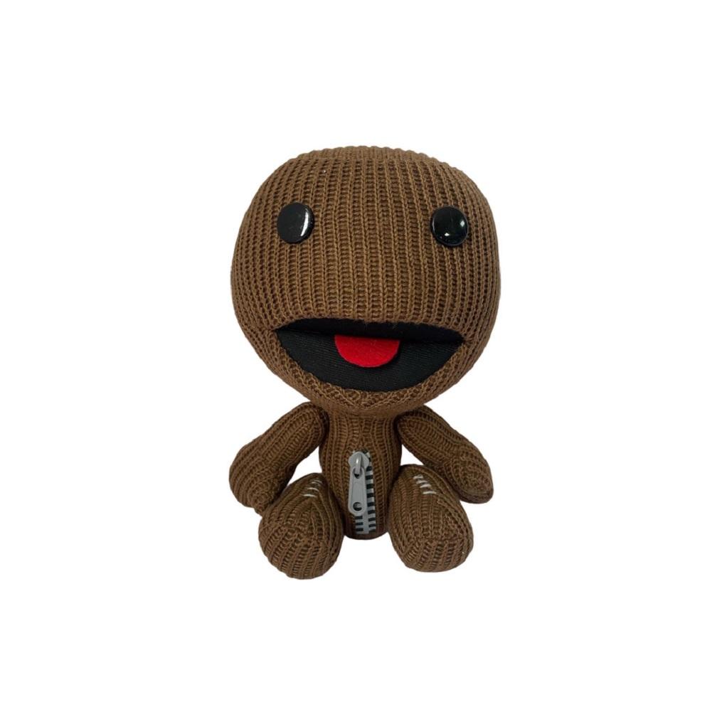 

НОВЫЕ Игровые Фигурки Sackboy из Little Big Planet Модель с Подвижными Суставами Игрушка Выразительная Льняная Кукла Настольные Украшения Детские Подарки 25cm коричневый