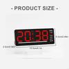 62KD LED Clock Digital Alarm Clock With Adjustable Brightness And Temperature Display Multifunctional For Home Or Office Use