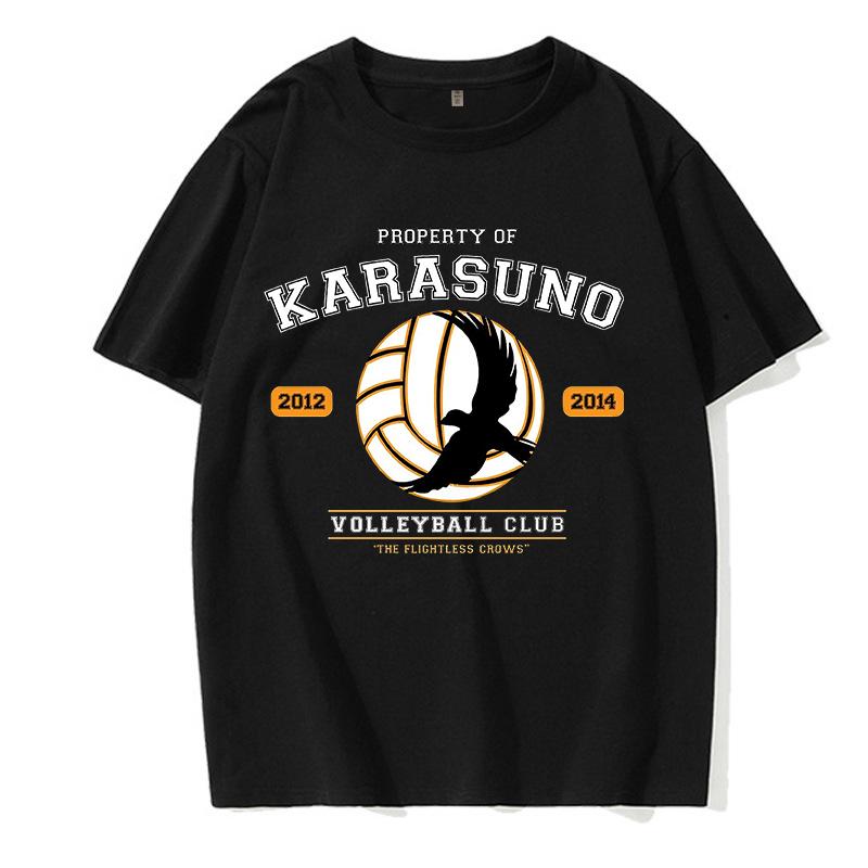 Unisexga Oya Oya Oya Tshirt Haikyuu T Shirt Kuroo Japanese Anime Shirt Fly High Tees Cool Karasuno Cartoon Tshirt Tops Unisex