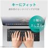 Elecom Macbook Pro 13 15 Macbook Air 13 Keyboard Cover Silicone Type JIS Layout Made In Japan Black PKS-MACB10BK