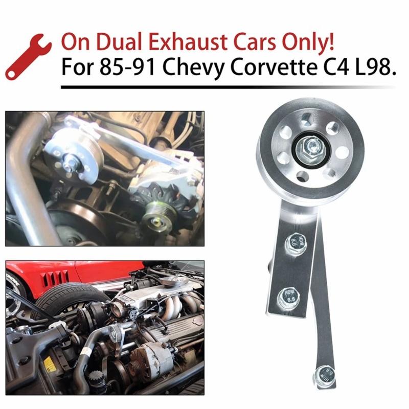 Car OffRoad Races Air Pumps Kit SmogPump Pulley Kit For 1985-1991 C4 L98 Aluminum Replacement