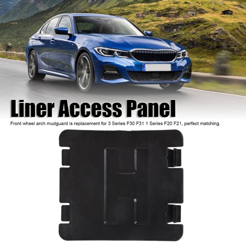 51717260397 Front Mud Guard Liner Access Panel for F20 F21 F22 F23 F87 F30 F31 F80 F34 F32 F82 F33 F83 Car Maintenance