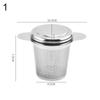 Infuser Reusable Fine Lid Stainless Steel Coffee Tea Strainer Filters Leaf Spice Filter Infuser