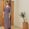 Lipbbam Creora Romona 3 4 Sleeve Long Wrap Dress Ldm10di01