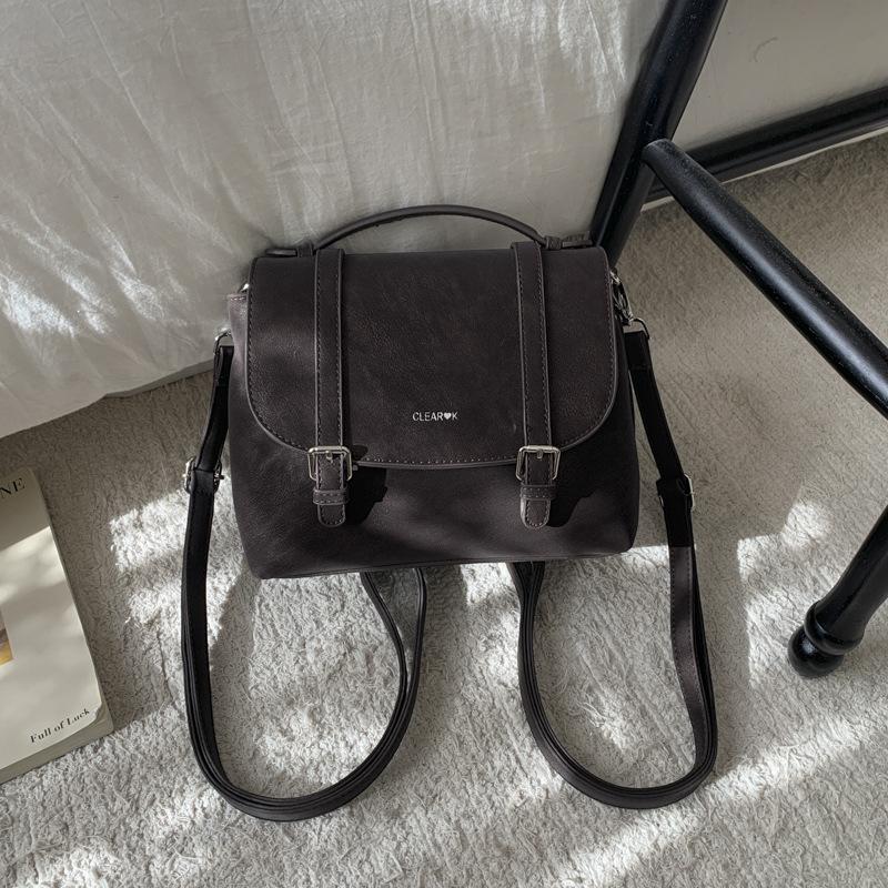 

Велика місткість літературний міський ретро зимовий новий простий повсякденний високоякісний повсякденний сумка рюкзак