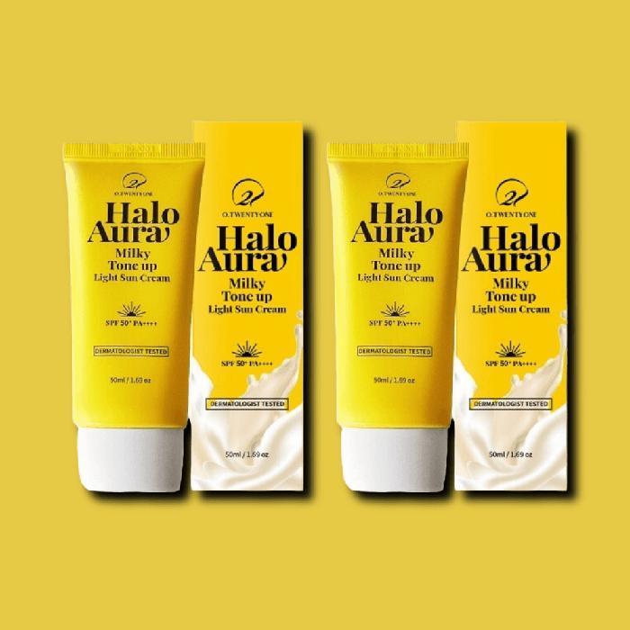 

Halo Tone-Up Sunscreen Cica Fade Free Moisture Sun Lotion Screen 50ml x 2 (30486400)