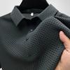 Letní novinka Pánské tričko s krátkým rukávem Chladivé a prodyšné POLO Košile Business Ležérní Top absorbující pot