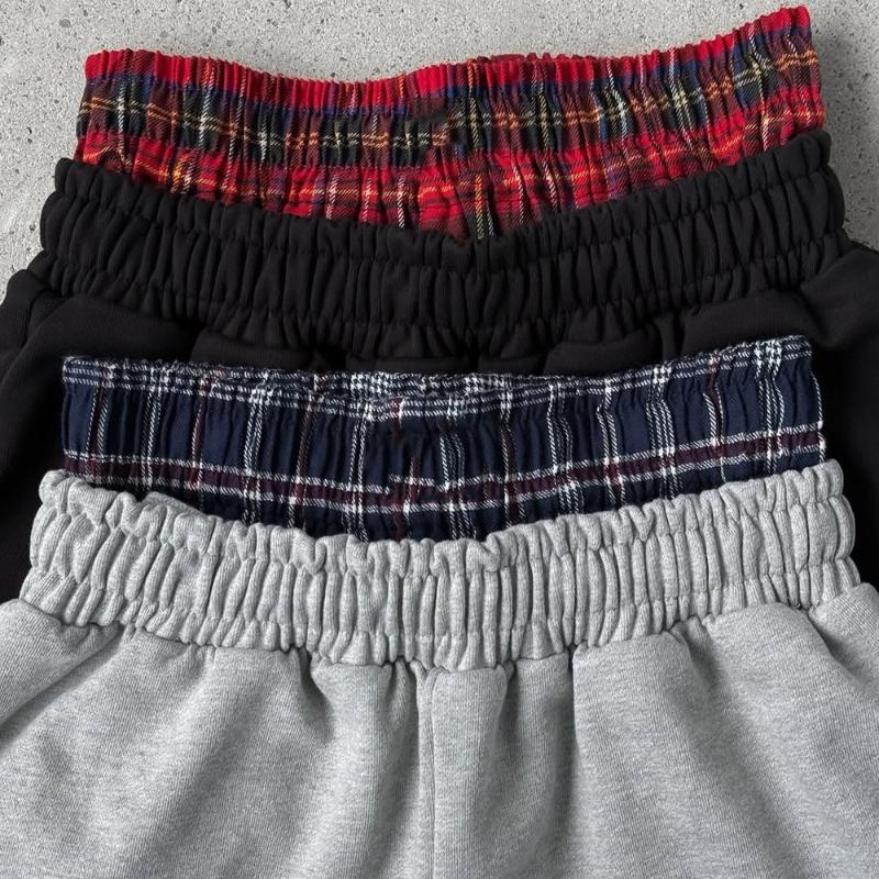 European and American Street Double Waisted Lace Up Men's and Women's Y2k Retro Straight High Waisted Hip-hop Pants