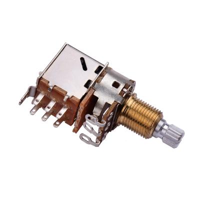 Elektrická gitara Bass Medený potenciometer Push Pull Volume Tone Switch Pot Potenciály 2ks