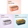 Modern Minimalist Plastic Lunch Box With Microwave Heating For Adults And Kids