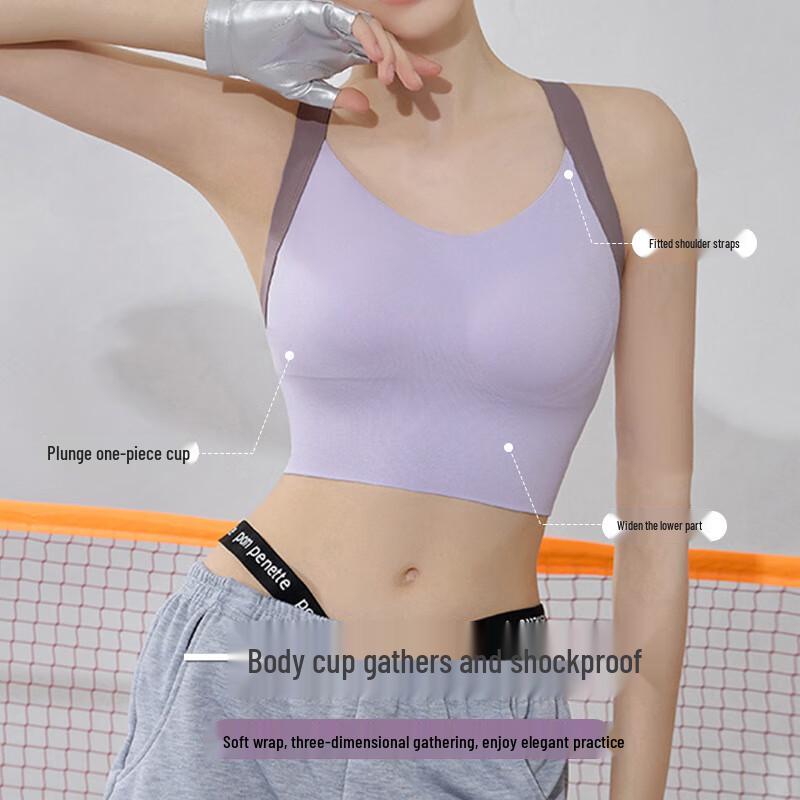 Women's High-Impact Running & Yoga Sports Bra