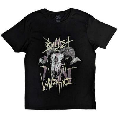Bullet For My Valentine Unisex Adult Ram Back Print T-Shirt