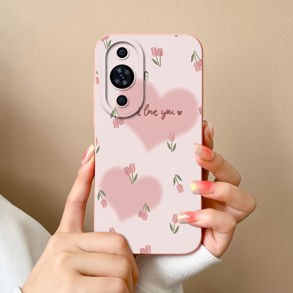 For Huawei Nova 11 Pro Phone Case Cute Design Full Protection Funda For Huawei Nova11 11Pro Soft Liquid Silicone Back Covers