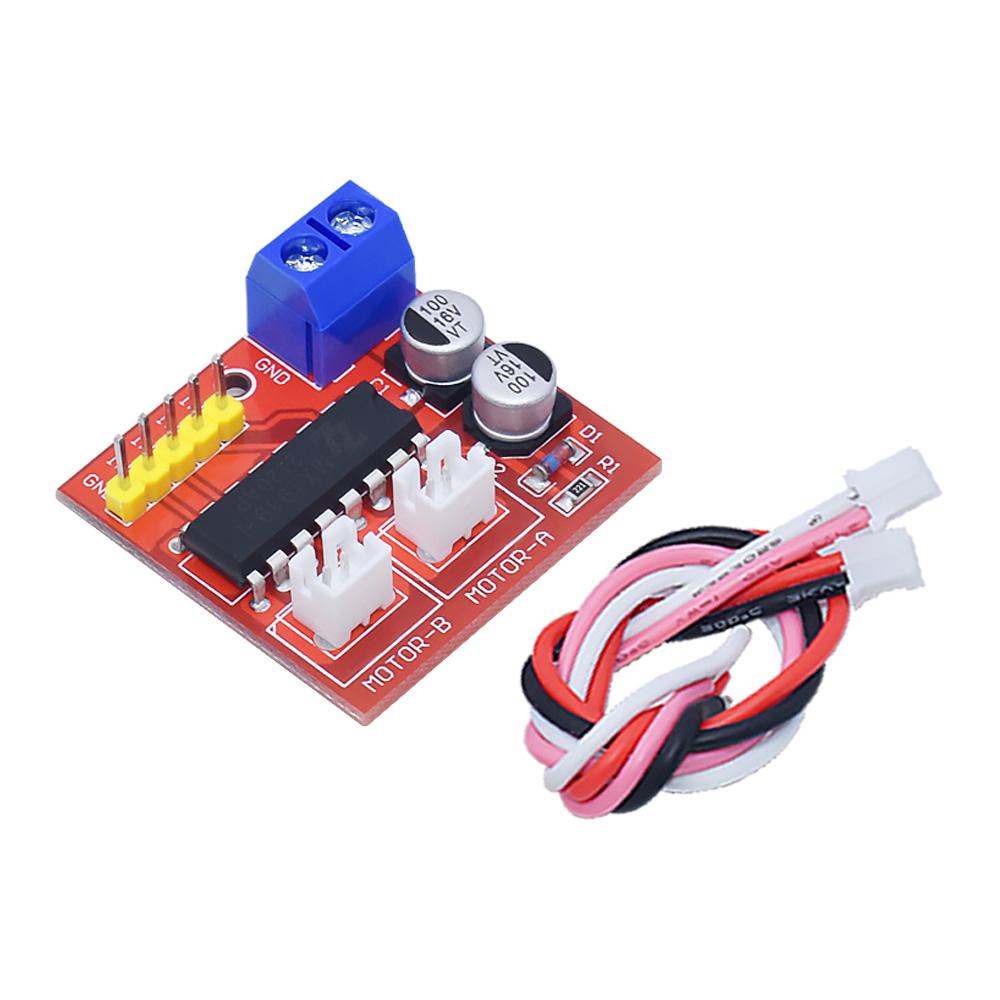 LIZAO L298N Mini Motor Driver Dual H Bridge DC PWM Speed Control Reversible For Stepper Motor Module