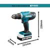 Taladro atornillador inalámbrico Makita DF488D 18V enchufe CN (adaptador incluido)