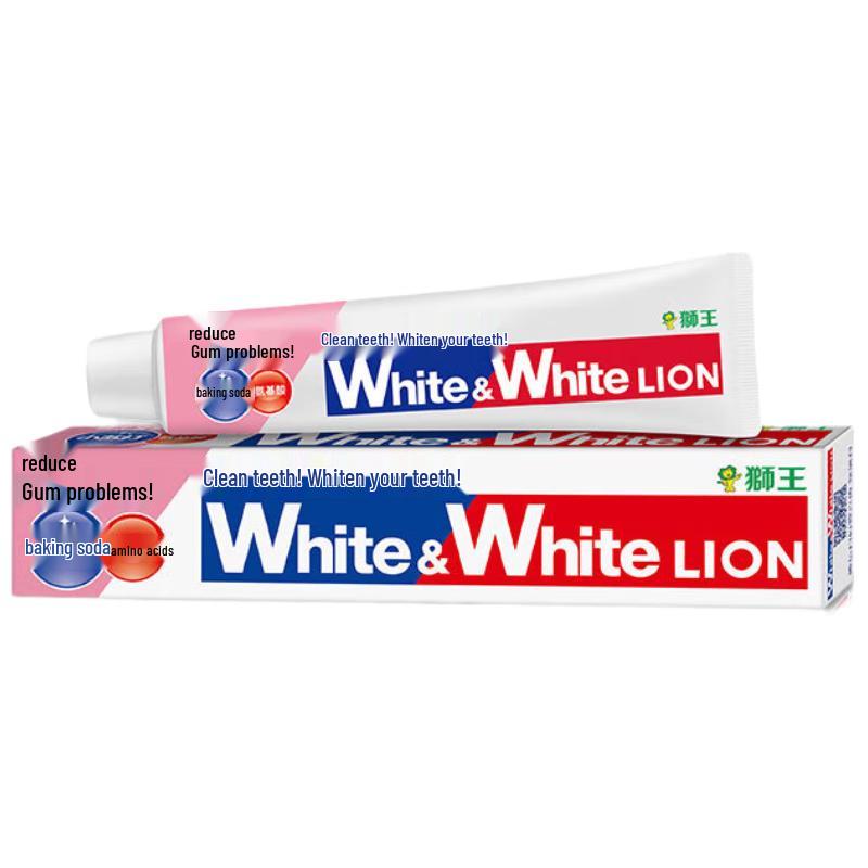 

Lion WhiteWhite Baking Soda & Probiotic Whitening Toothpaste