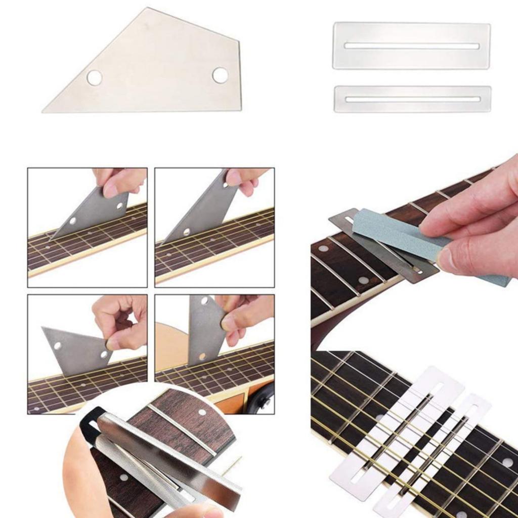 Miwayer 25pcs Guitar Repairing Tools Kit Setup Kit with Carry Bag Perfect Gift for Music or String Instrument Enthusiast