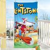 Fun The F-Flints-tones-S Cartoon Towel Soft Pool Gift For Travel Gym Shower Camping Quick Dry Sports Large Beach Towels