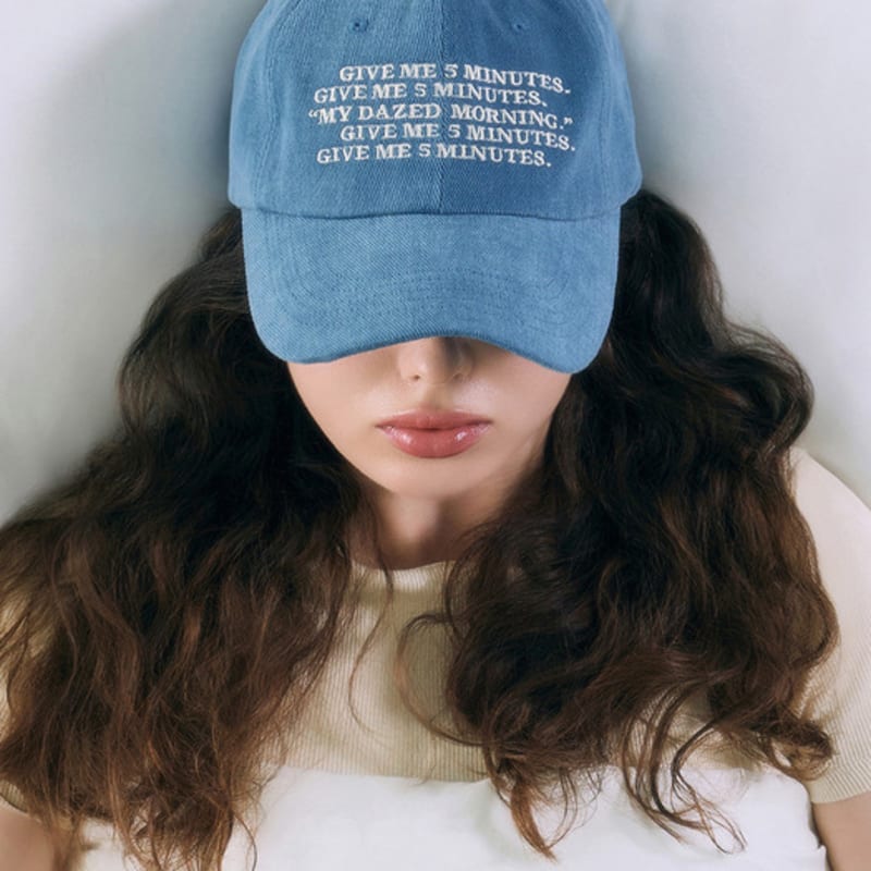 

Ar:cy 5 MINUTES BALL CAP [BLUE] Free