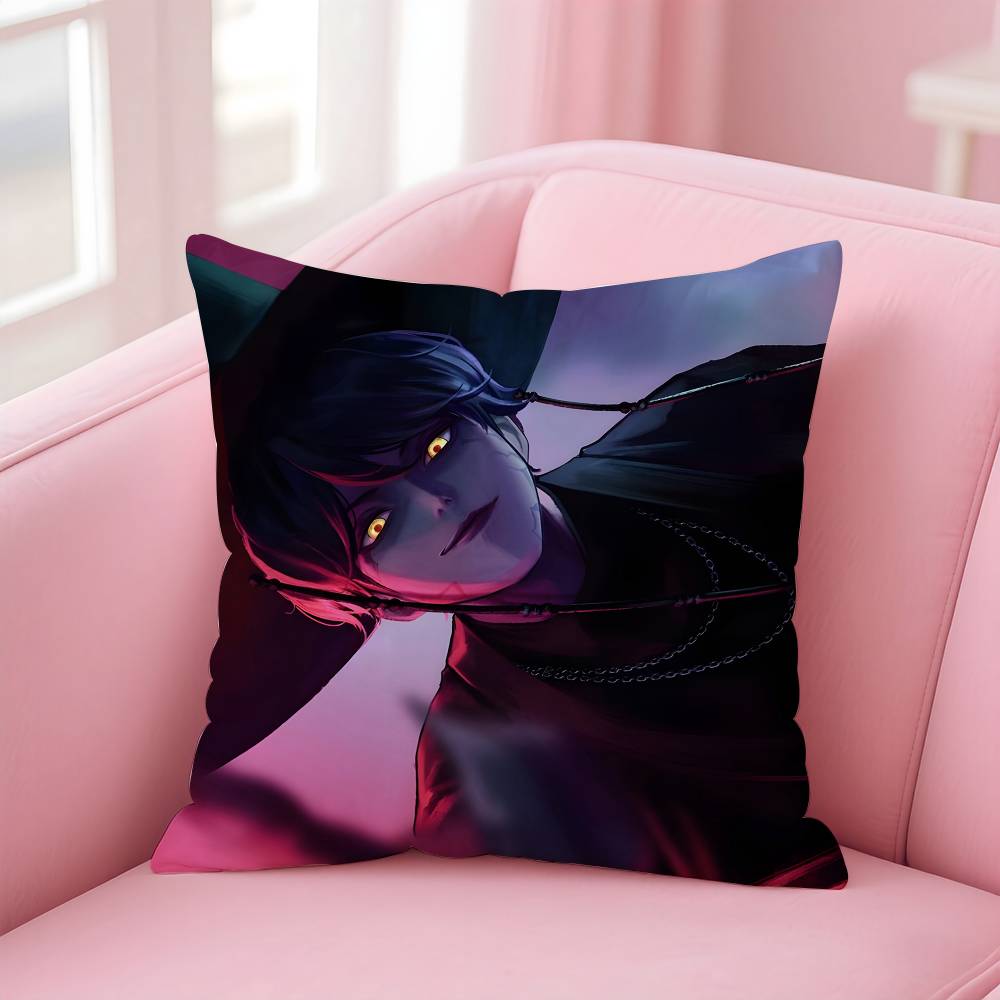 Hot KPop S-Saja Boys Pillow Case Comfort Sofa Bed Silky elegant Invisible zipper Custom Decorative cushion cover