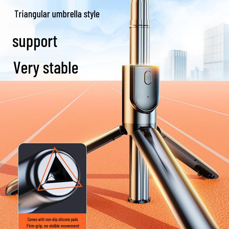 2026 Anti-Shake 360° Rotating Selfie Stick Tripod with Phone Holder for Photography and Live Streaming