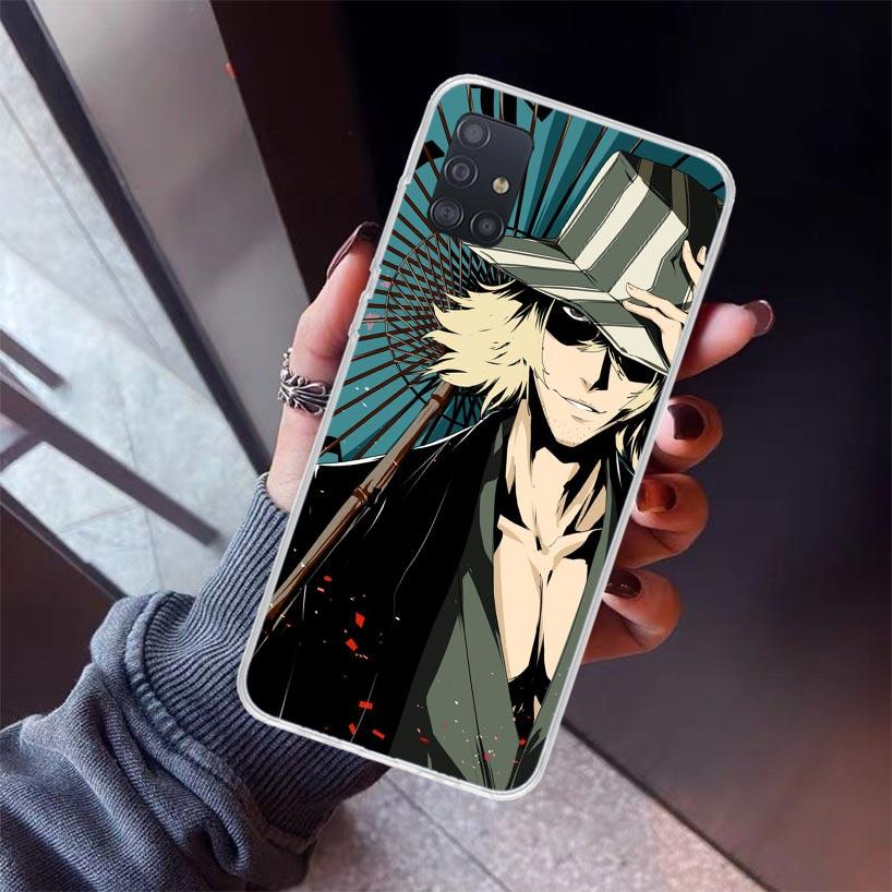 Bleach Kisuke Urahara Phone Case For Samsung Galaxy A12 A52S A42 A32 A22 A51 A50 Note 20 Ultra 10 S10 Plus A71 A70 A31 A30 A10S