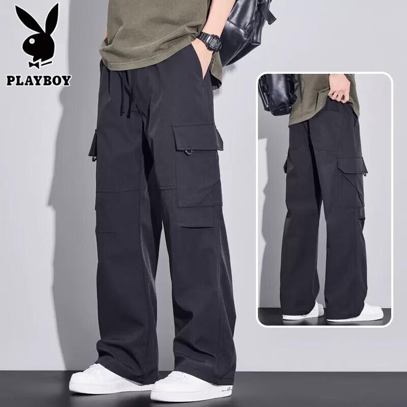 

Playboy Men s Ice Silk Cargo Pants 4XL