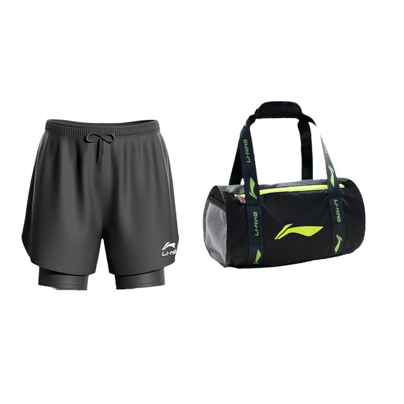 Li Ning мужские шорты для плавания 2023 профессиональные быстросохнущие купальники мужские купальники 607+752 XXXL