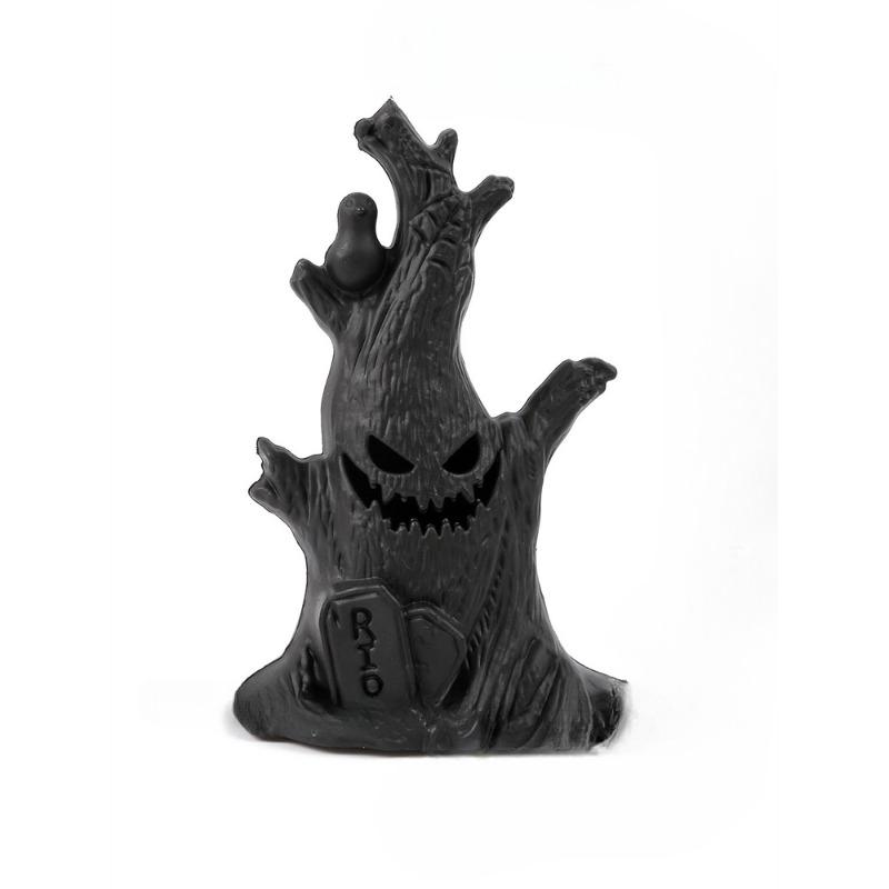 Halloween Decoration Pumpkin Lights LED Electronic Candle Lights Ghost Stump Decoration Ghost Face Holiday Atmosphere Ornaments