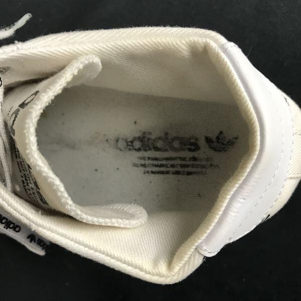 adidas originals COURTVANTAGE HEEL TREFOIL Sneakers Women's 24.0 White(USED)