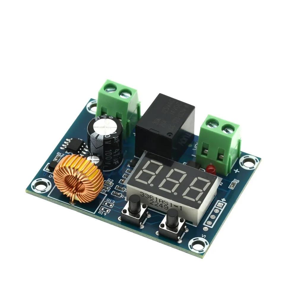 XH-M609 Low Voltage Disconnect Switch Cut Off 12V 24V 36V Digital LED Display Over-Discharge Protect for 12-36V Lithium Battery
