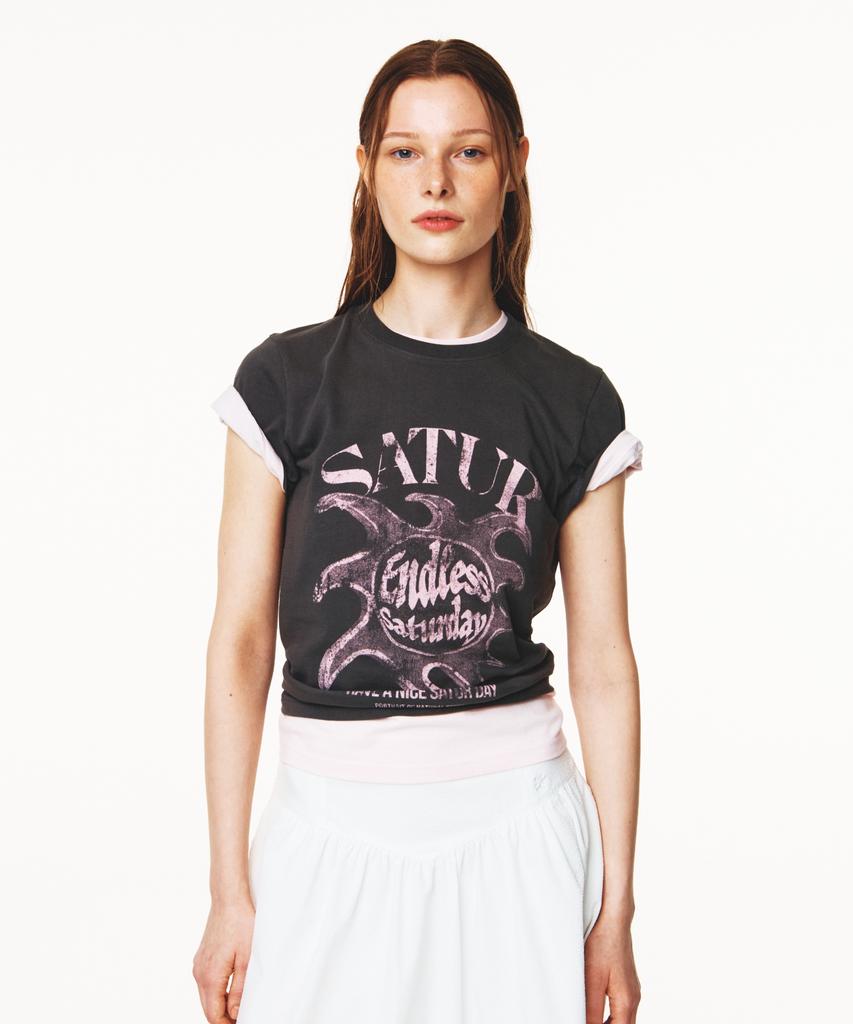 Seteo (W) Seersucker Hole Skirt White