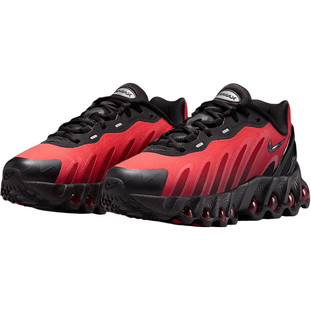 

New Nike Anti Slip Wear Resistant Low Top Kids Running Shoes Red Black Teenagers HF7310-004 35.5