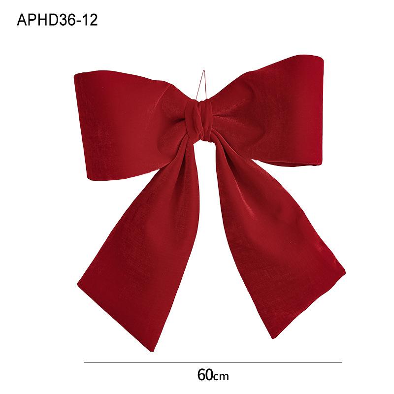 

Large Velvet Burgundy Christmas Bows Velvet Bows Tree Decor Christmas Ornaments for Home Birthday Party Front Door Wedding Decor